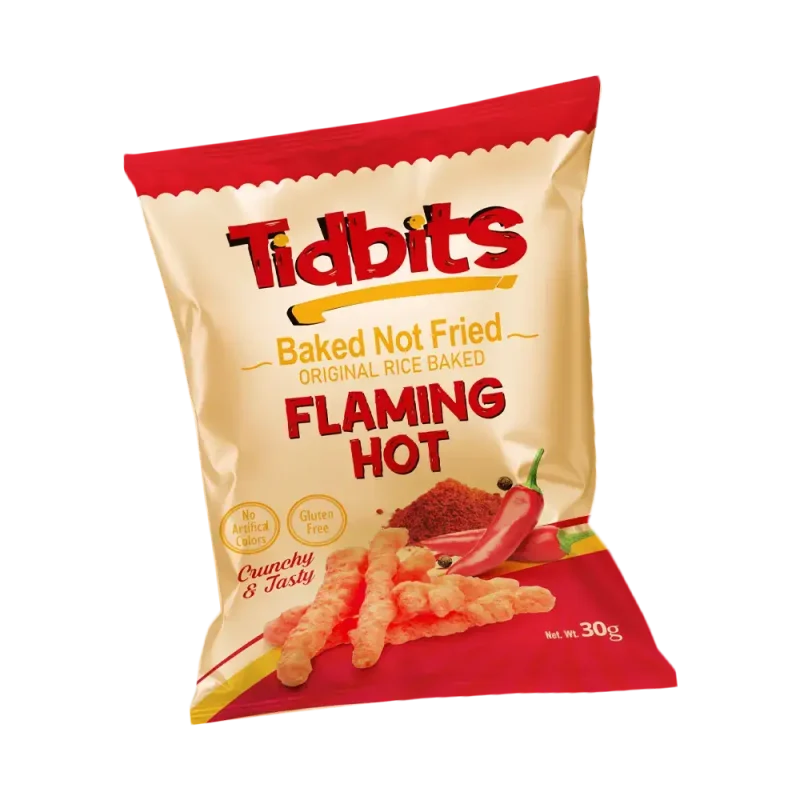Tidbits FLAMING HOT chips