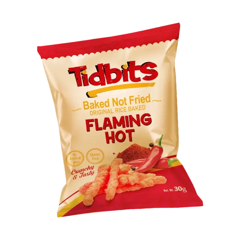 Tidbits FLAMING HOT chips