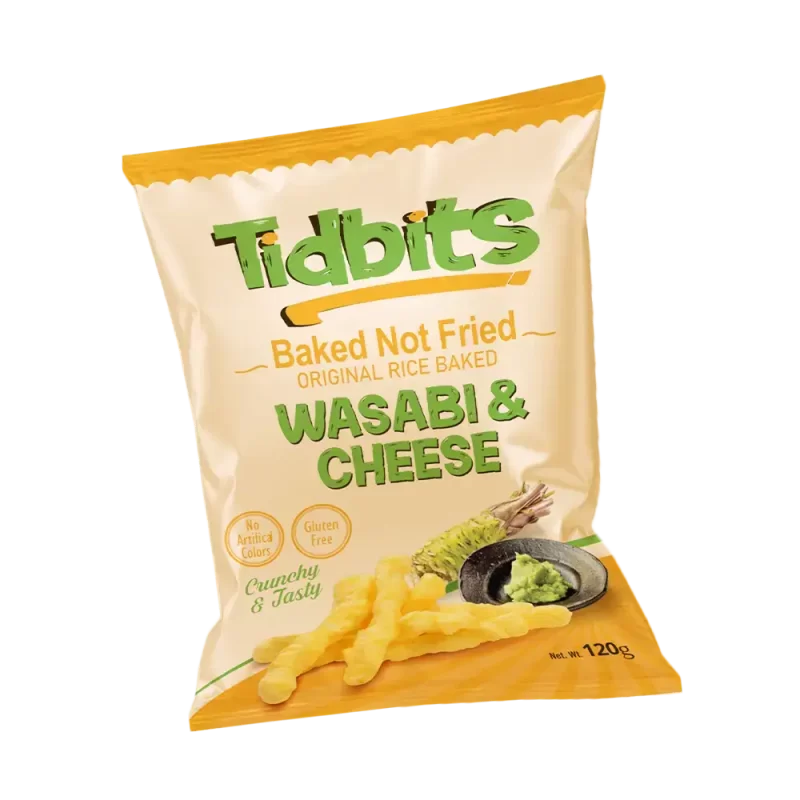 Tidbits WASABI & CHEESE chips